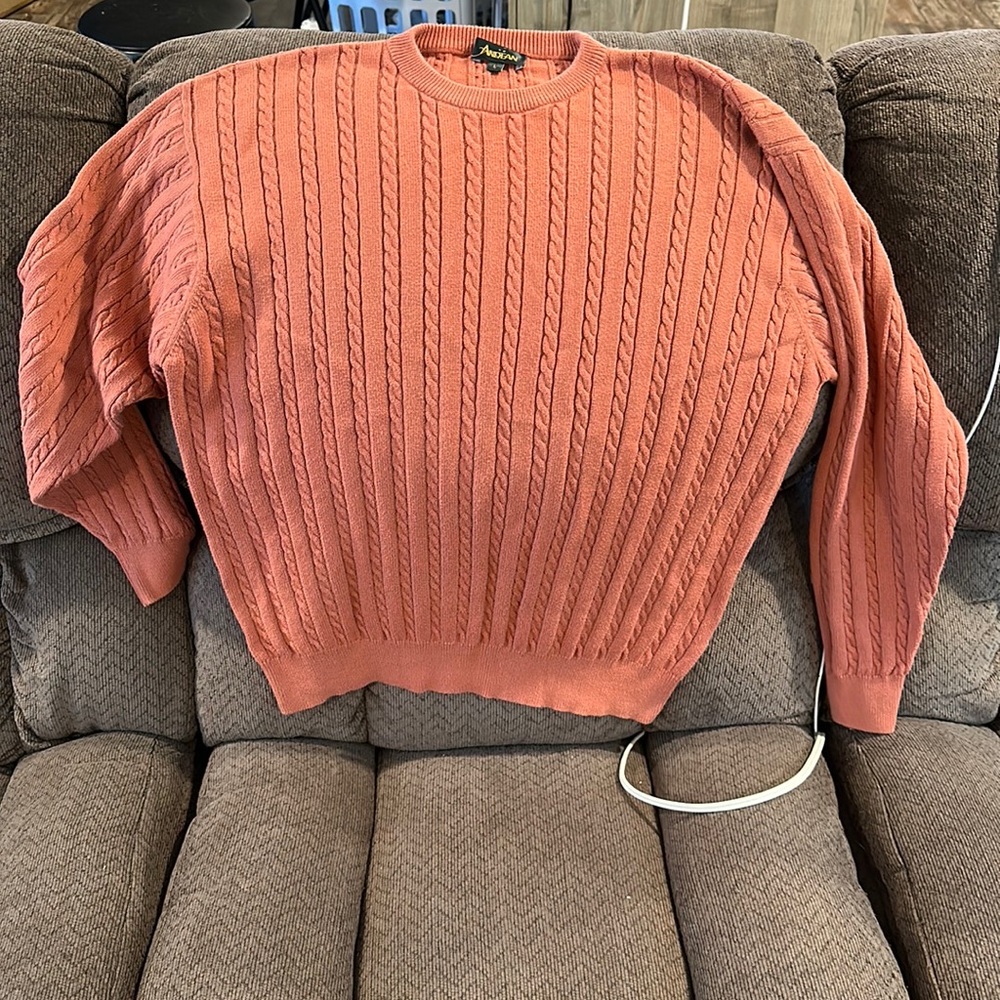 Andean Peruvian Cableknit Sweater
